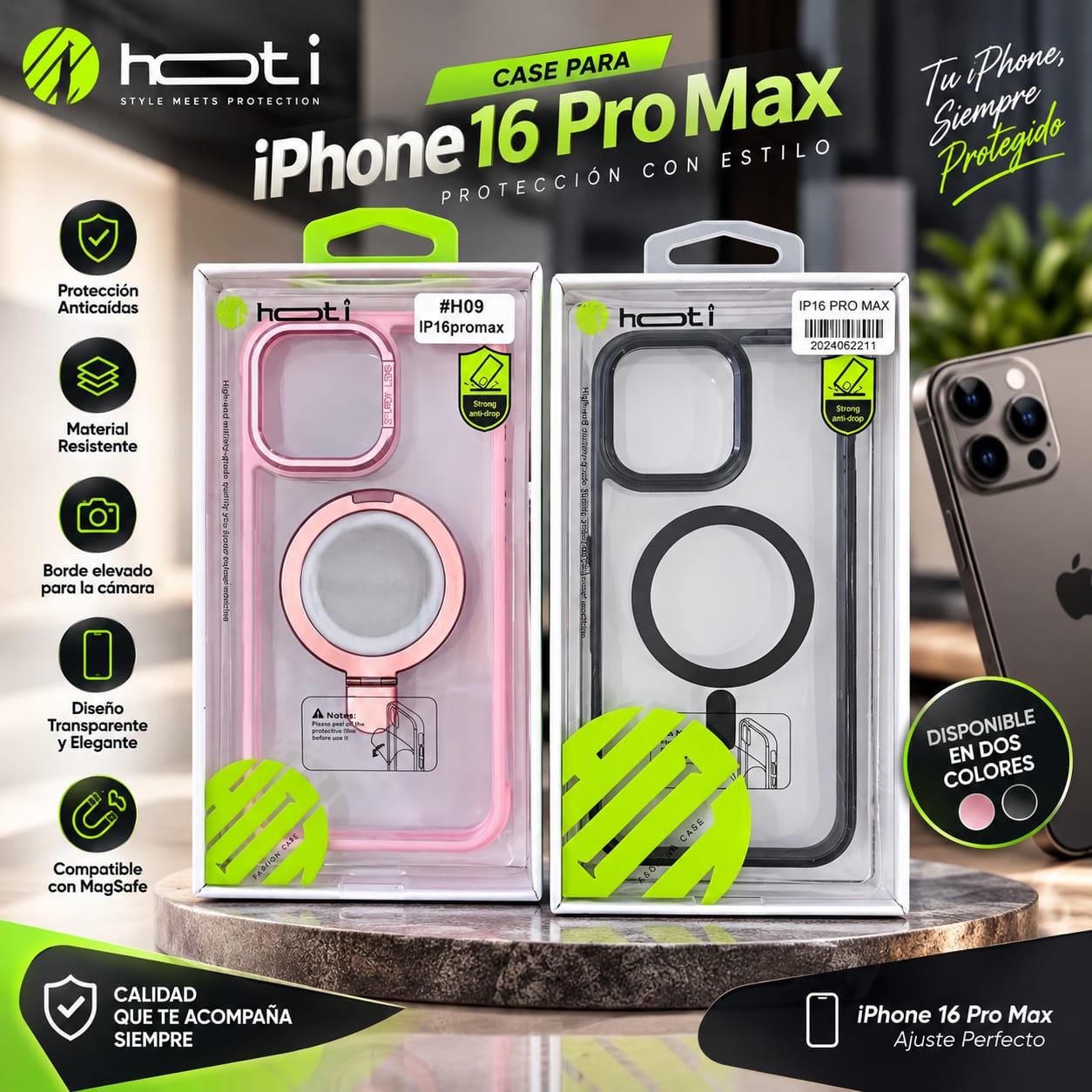 Cover Hoti iPhone 16 Pro Max